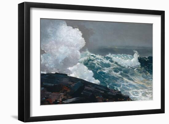 Northeaster, 1895-Winslow Homer-Framed Giclee Print