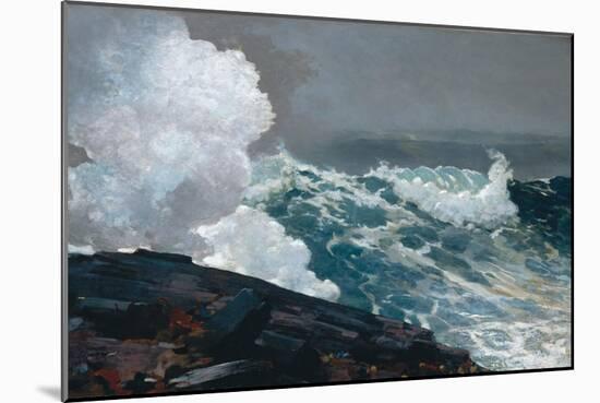 Northeaster, 1895-Winslow Homer-Mounted Giclee Print