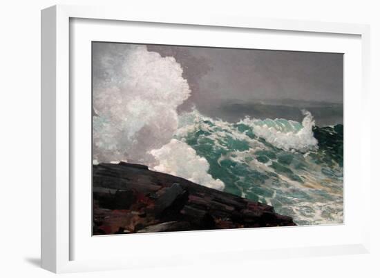 Northeaster-Winslow Homer-Framed Premium Giclee Print