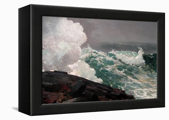 Northeaster-Winslow Homer-Framed Stretched Canvas