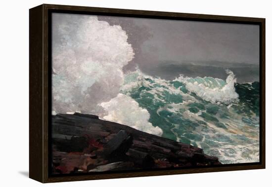 Northeaster-Winslow Homer-Framed Stretched Canvas