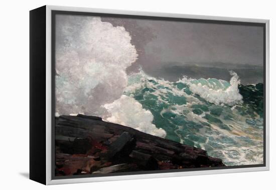 Northeaster-Winslow Homer-Framed Stretched Canvas