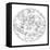 Northern Celestial Map-Science, Industry and Business Library-Framed Premier Image Canvas