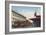 Northern Electric Rail Depot - Sacramento, CA-Lantern Press-Framed Art Print