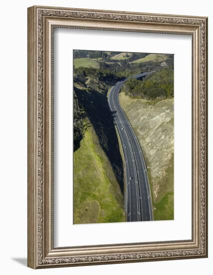 Northern Gateway Toll Road, State Highway One, North Island, New Zealand-David Wall-Framed Photographic Print