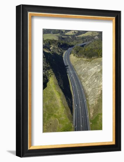 Northern Gateway Toll Road, State Highway One, North Island, New Zealand-David Wall-Framed Photographic Print