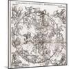 Northern Hemisphere Star Chart, 1537-Middle Temple Library-Mounted Photographic Print