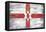 Northern Ireland Country Flag - Barnwood Painting-Lantern Press-Framed Stretched Canvas