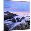 Northern Ireland, County antrim, Giants causeway at dusk-Shaun Egan-Mounted Photographic Print