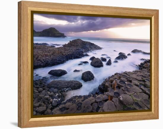 Northern Ireland, County antrim, Giants causeway-Shaun Egan-Framed Premier Image Canvas