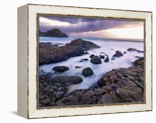 Northern Ireland, County antrim, Giants causeway-Shaun Egan-Framed Premier Image Canvas