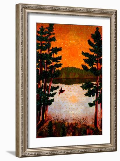 Northern Lake-John Newcomb-Framed Giclee Print