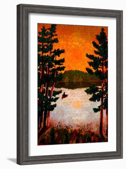 Northern Lake-John Newcomb-Framed Giclee Print