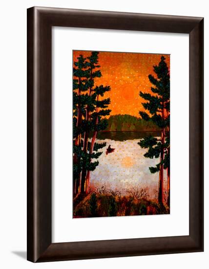 Northern Lake-John Newcomb-Framed Giclee Print
