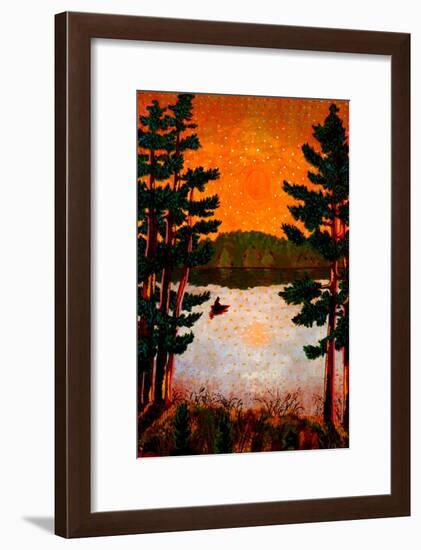 Northern Lake-John Newcomb-Framed Giclee Print