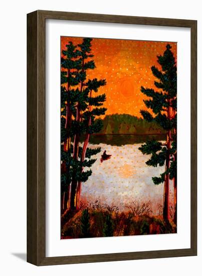 Northern Lake-John Newcomb-Framed Giclee Print