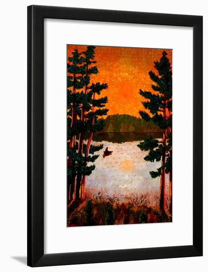 Northern Lake-John Newcomb-Framed Giclee Print