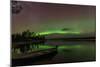 Northern Light or Aurora Borealis Nellim Near Inari Lake Lapland Finland-Renato Granieri-Mounted Photographic Print