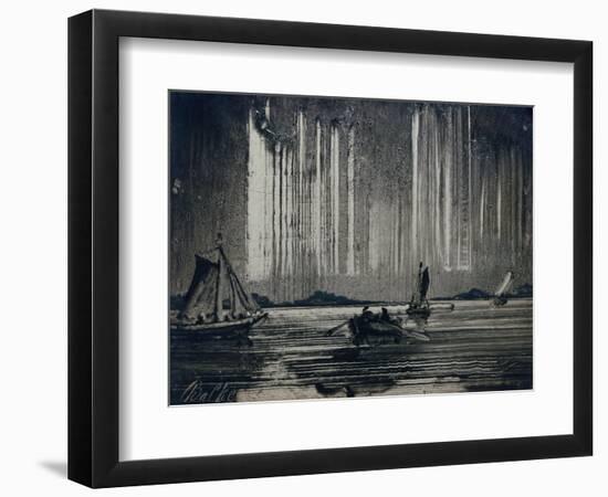 Northern light-Nikolai Astrup-Framed Giclee Print