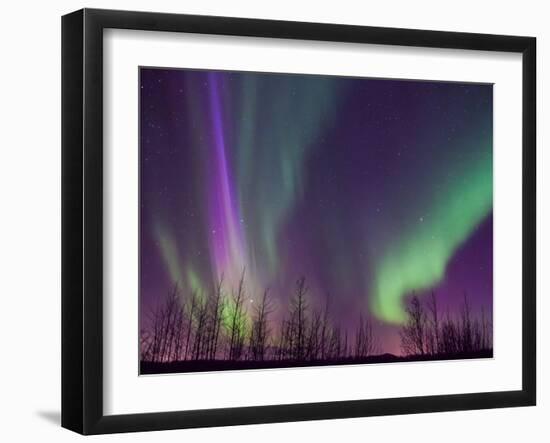 Northern Lights Alaska-KRAlaska-Framed Photographic Print