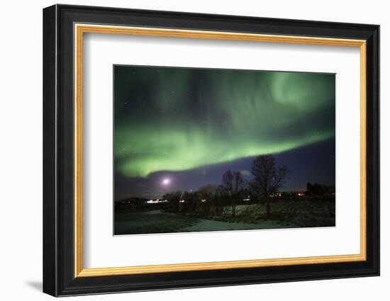 Northern Lights (Aurora Borealis), Laukvik, Nordland, Norway, Scandinavia-Sergio Pitamitz-Framed Photographic Print