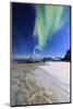 Northern Lights (Aurora Borealis) on Gymsoyan Sky-Roberto Moiola-Mounted Photographic Print