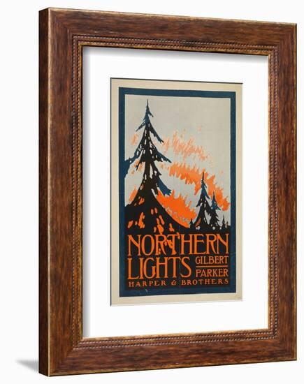 Northern Lights by Gilbert Parker-null-Framed Premium Giclee Print