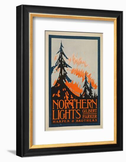 Northern Lights by Gilbert Parker-null-Framed Premium Giclee Print