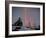 Northern Lights During Snow, Northwest Territories, March 2008, Canada-Eric Baccega-Framed Photographic Print