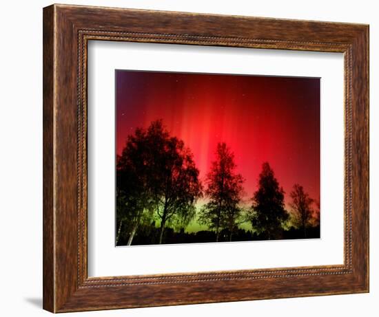 Northern Lights Glow-null-Framed Photographic Print