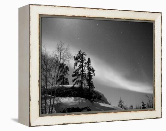 Northern Lights Northwest Territories, March 2008, Canada-Eric Baccega-Framed Premier Image Canvas