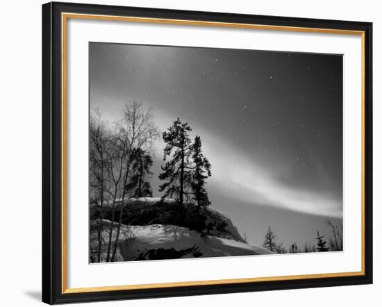 Northern Lights Northwest Territories, March 2008, Canada-Eric Baccega-Framed Photographic Print