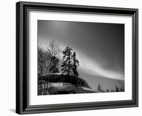 Northern Lights Northwest Territories, March 2008, Canada-Eric Baccega-Framed Photographic Print