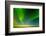 Northern Lights over the Sea, Beaufort Sea, ANWR, Alaska, USA-Steve Kazlowski-Framed Photographic Print