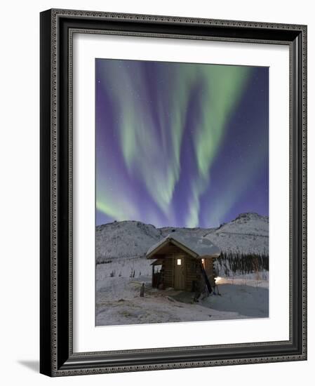 Northern Lights, White Mountain National Recreation Area, Alaska, USA-Hugh Rose-Framed Photographic Print