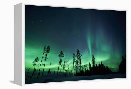 Northern Lights-Jeremy Walker-Framed Premier Image Canvas