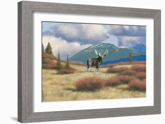 Northern Moose-Wellington Studio-Framed Art Print