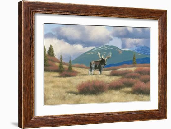 Northern Moose-Wellington Studio-Framed Art Print