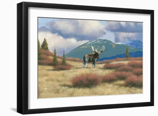 Northern Moose-Wellington Studio-Framed Art Print