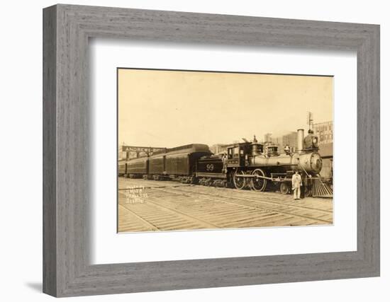 Northern Pacific Locomotive No. 99-Smith-Framed Photographic Print