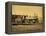 Northern Pacific Railroad Locomotive 162-null-Framed Premier Image Canvas