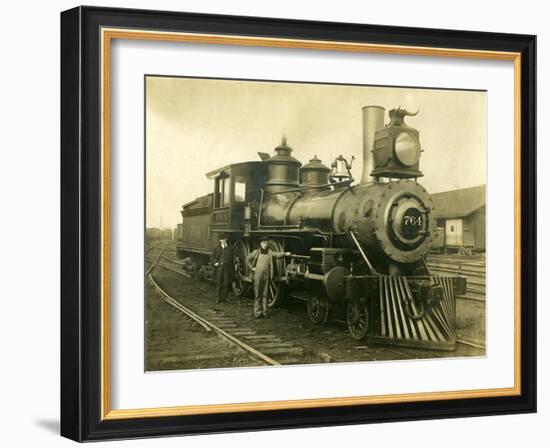 Northern Pacific Railway Locomotive No. 764-null-Framed Photographic Print