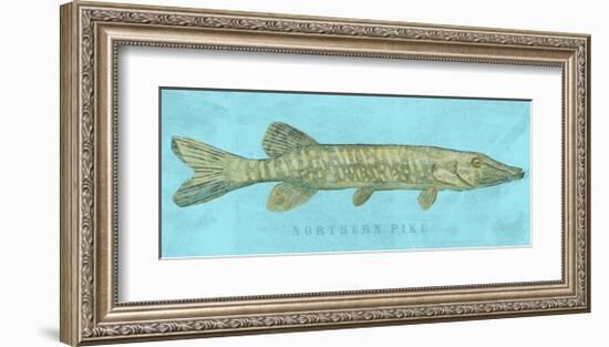 Northern Pike-John Golden-Framed Art Print