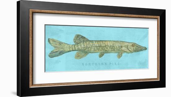 Northern Pike-John Golden-Framed Art Print