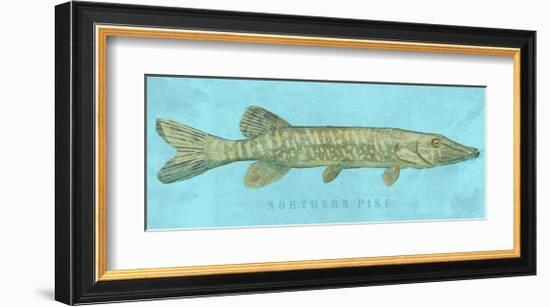 Northern Pike-John Golden-Framed Art Print