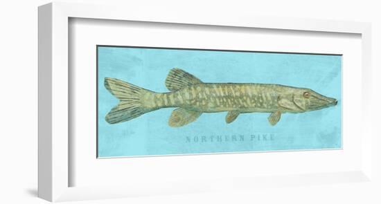 Northern Pike-John Golden-Framed Art Print