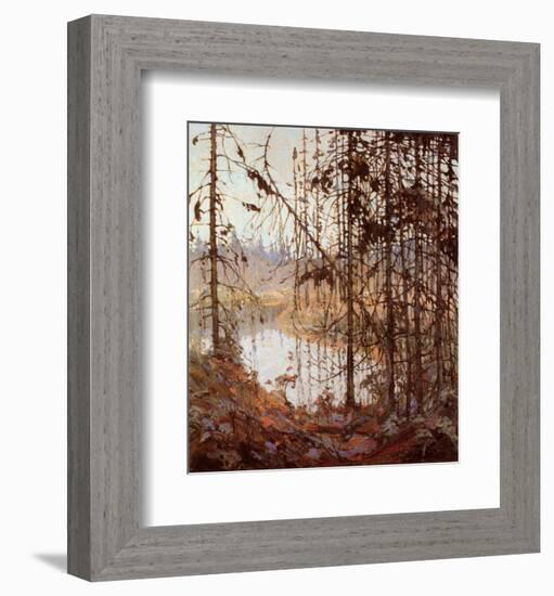Northern River-Tom Thomson-Framed Art Print