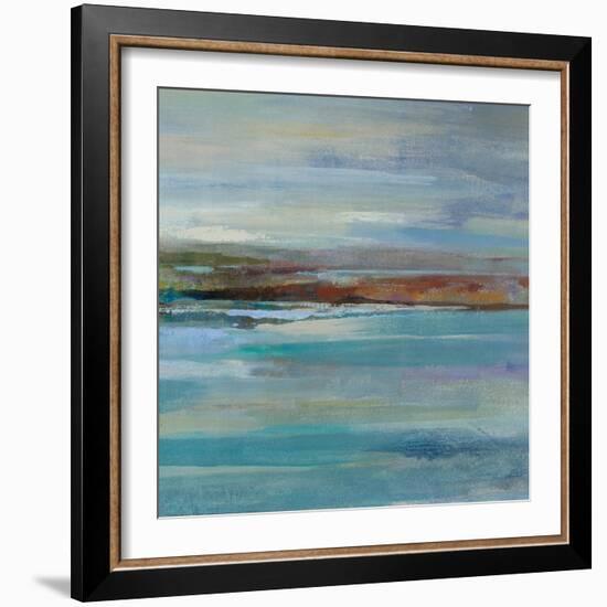 Northern Shore Square II-Silvia Vassileva-Framed Art Print