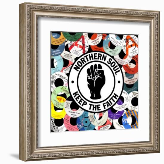 Northern Soul-null-Framed Art Print