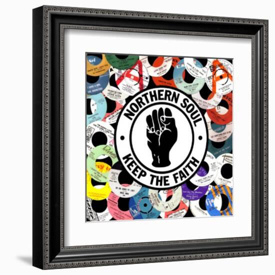 Northern Soul-null-Framed Art Print